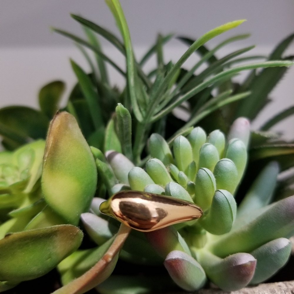 💍 GOLD STATMENT RING - Picture 4 of 10